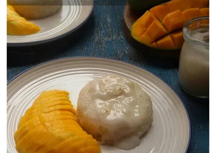Resep Mango sticky rice, Bisa Manjain Lidah