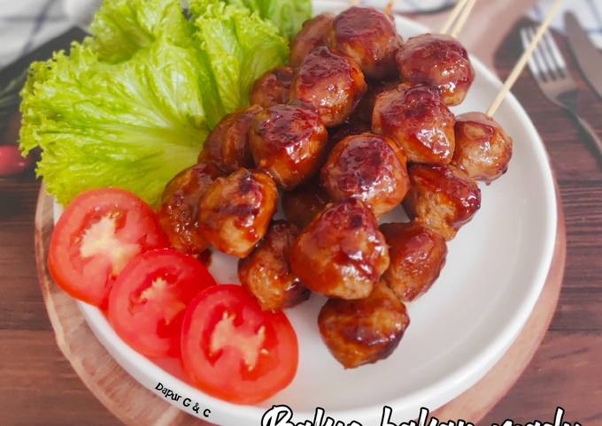 Resep Bakso Bakar Madu Oleh Dapur G And C Cookpad