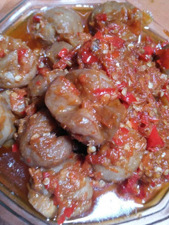 Foto resep Bakso Pedas Sambal Ebi