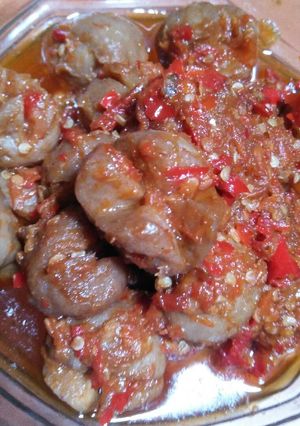 Foto resep Bakso Pedas Sambal Ebi