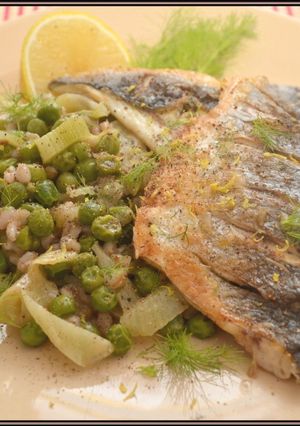Branzino filé franciásan recept fotója