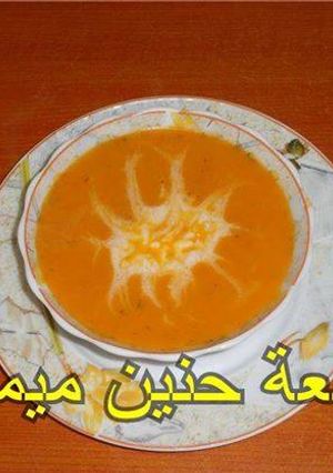 صورة لوصفة شوربة الطماطم بالكريمة