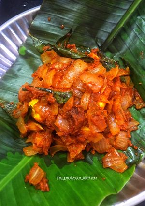 A picture of Paneer Pollichathu.