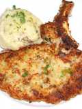 Panko-Crusted Mustard Pork Chops