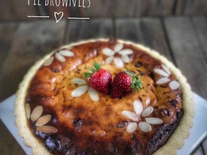 Ternyata begini loh! Resep mudah membuat Pie Brownies Ala Ati Agus Sapto  nikmat