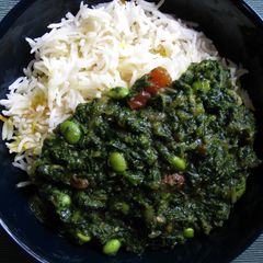 A picture of Spinach & Coriander Curry.