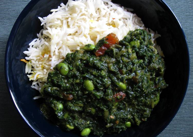 Recipe of Speedy Spinach &amp; Coriander Curry