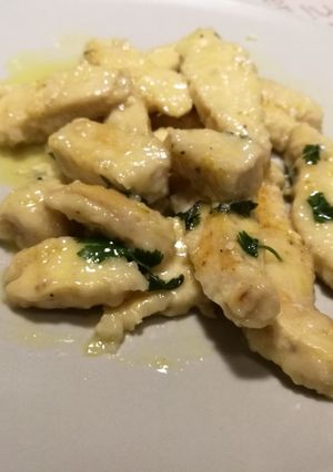 Foto di Straccetti di pollo in padella