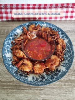 Foto resep Udang Goreng Bawang & Sambal
