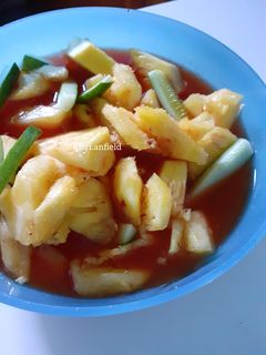 Foto resep Asinan Nanas Timun