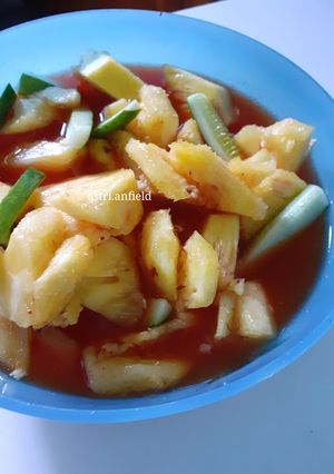 Foto resep Asinan Nanas Timun