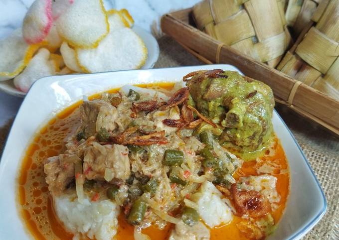 Resep Ketupat Sayur Godog, Enak