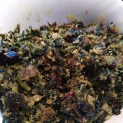 A picture of Methi Saag.