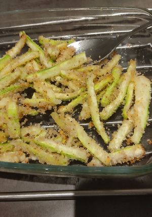 Une photo de Frite de courgettes