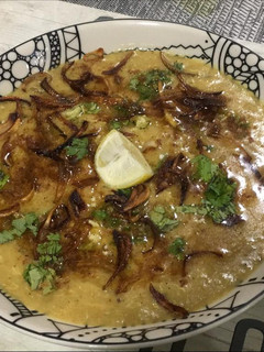 A picture of Chicken Haleem.