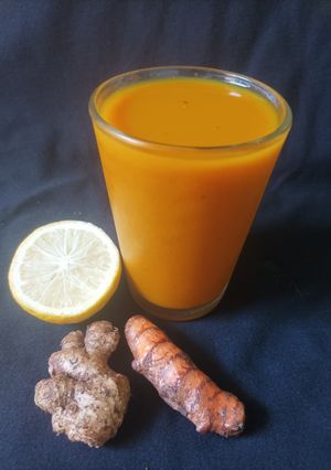Foto resep Jamu Kunyit Asem Jahe