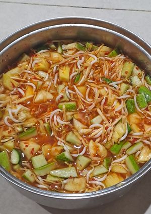 Foto resep Asinan mix buah dan sayur