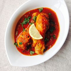 A picture of Chicken Pathia.