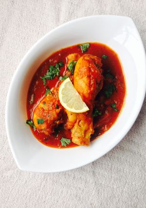 A picture of Chicken Pathia.