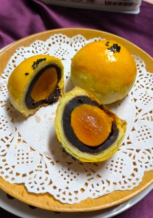 蛋黃酥 的食譜成品照片