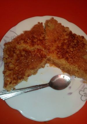 صورة لوصفة بسبوسة
