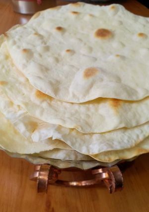 عکسی از دستور نان خانگی