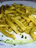 Casarecce con Gorgonzola e Pesto di Pistacchio di Bronte