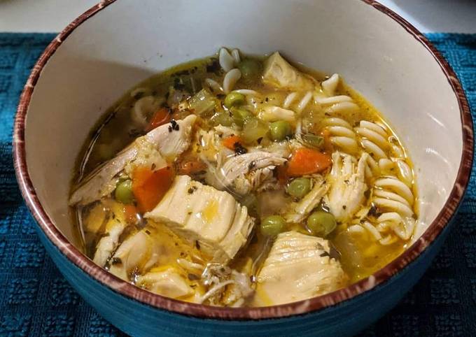 How to Make Any-night-of-the-week Gluten and Dairy Free Chicken Noodle Soup