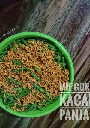 Foto resep Mie goreng kacang panjang