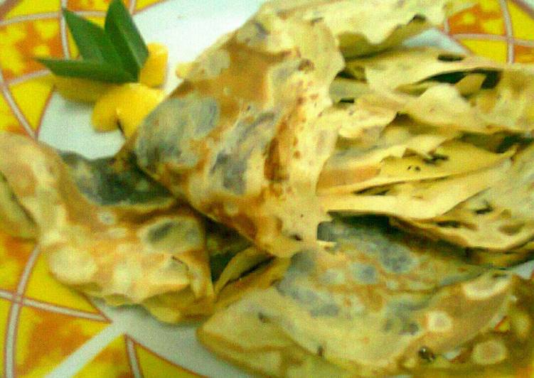 crepes nangka coklat