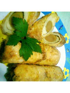 Foto resep roti gulung sosis