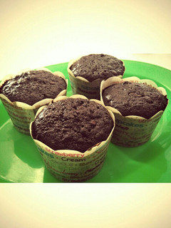 Foto resep chocolate chip muffin