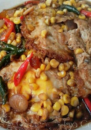 Foto resep Telor Ceplok Masak Jagung Manis