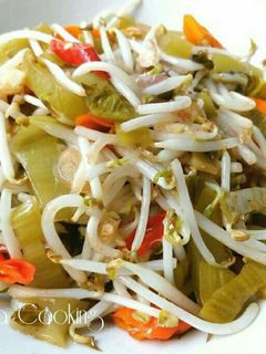 Foto resep Toge Cah Sayur Asin