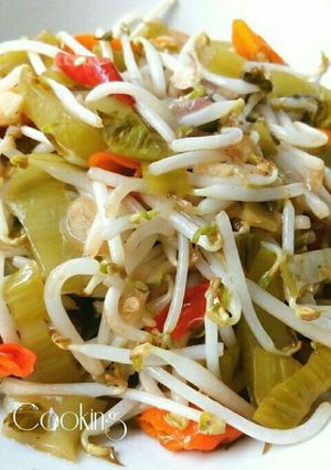 Foto resep Toge Cah Sayur Asin