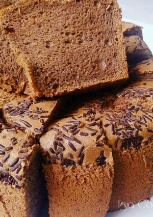 Foto resep Chiffon Cake Coklat Meises