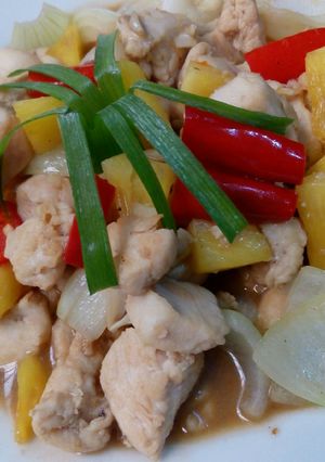 Foto resep Ayam Fillet Masak Nanas