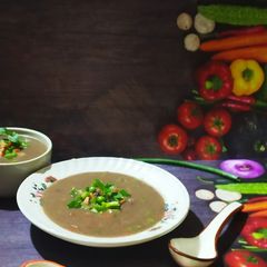 A picture of Ragi Soup.