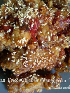 Foto resep Korean Fried Chicken (Yangnyeom Tongdak)