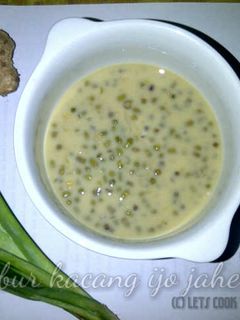 Foto resep Bubur kacang ijo jahe susu