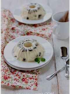 Foto resep Puding Susu Vanilla Oreo