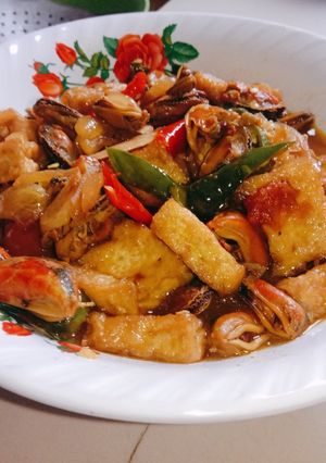 Foto resep Tahu kecap tumis kerang ijo