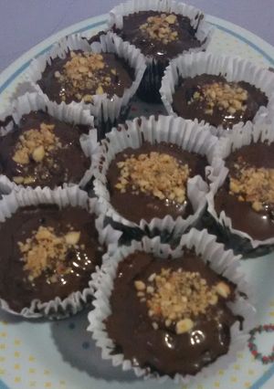 Foto resep Mini Brownies Kukus Nutella ala Evi
