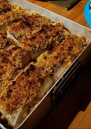 Foto de Lombos de Bacalhau com Broa