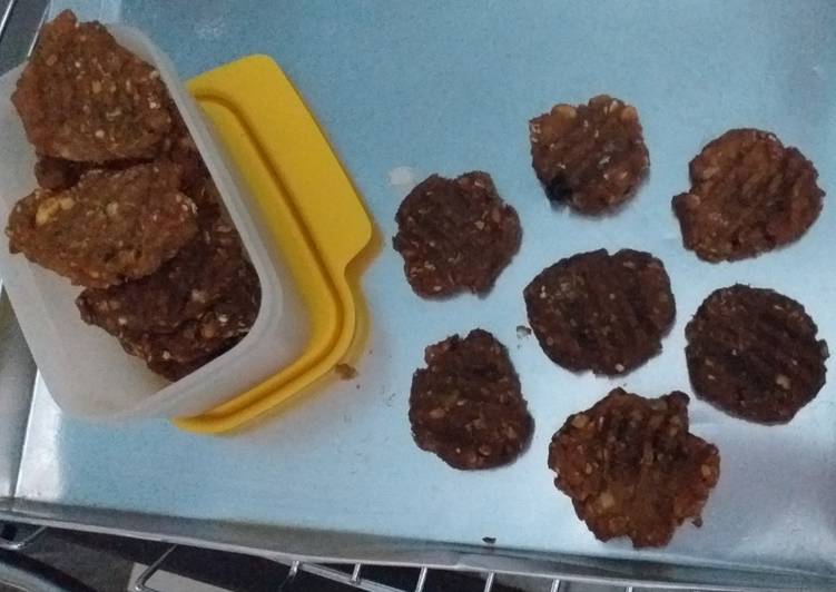 Resep Cookies oat ubi, Lezat