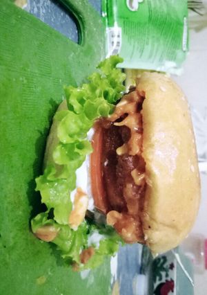 Foto resep Burger Kentang(Vegetarian)