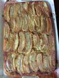 Pan de banana invertido