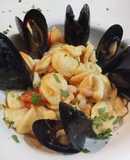 Orecchiette fagioli e cozze