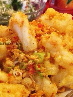 Foto resep Cumi Telur Asin 