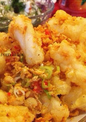 Foto resep Cumi Telur Asin 